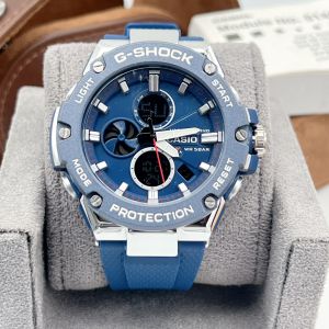 G นาฬิกาข้อมือดิจิตอล รุ่น GST-B100 แนวสปอตซ์ สายนาฬิกา ยางเรซิน ขอบเหล็ก ทนทาน ขนาด 50 มม ฟังชั่นครบ แถมกล่องฟรี