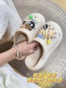 2025 New Thick-Soled Clog Sandals For Women Summer Outdoor Non-Slip Odor-Resistant Beach Sandals For Women