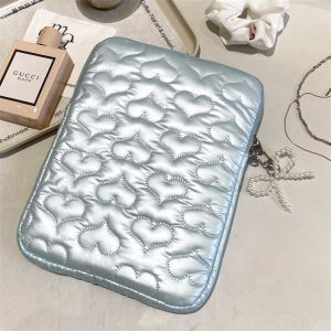 Tas Laptop Bordir cinta Korea Tahan Air dan Tahan Guncangan Cocok untuk 9.7 11 13 14 15 15.6inch