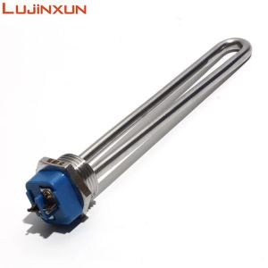 LUJINXUN Immersion Heater 12V 150W 120V 1KW/2KW Submersible Water Heater Element Stainless Steel with 1 Inch NPT Thread