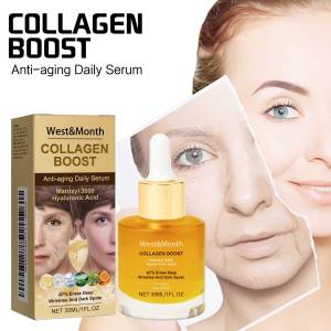 【TODAY SALE】Say Goodbye to Sagging and Dullness! West&Month Collagen Rejuvenating Essence Plump and Brighten for Translucent Skin
