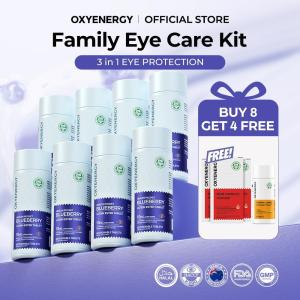 Free Vitamin C & Iron Complex OXYENERGY Nutritional Supplement Lutein 60 Tablets Per Bottle