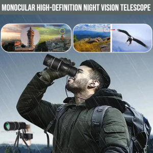 Monocular High-Definition Night Vision Telescope Outdoor Hiking Travel Portable Telescope Durable And Waterproof