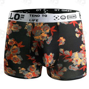 TOPBASE 4PCS Seamless Breathable Men Underwear Trunk Seluar Dalam Lelaki Boxer Brief Milk Silk Antibakterian Boxer Besar