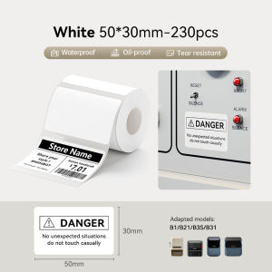 NIIMBOT B21 Thermal Label Printer Portable Bluetooth Inkless Label Maker Office Medical Cable Clothing Sticker Portable Label Machine for Android/IOS Phone