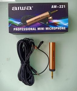 [top sanitary] Microphone Jepit AW-221 / Microphone AW-221 / Microphone Kabel AW-221