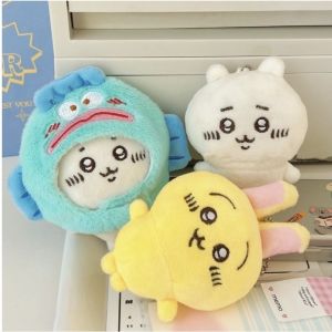 Hoạt Hình Anime Chikawa Sang Trọng Đồ Chơi Búp Bê Móc Khóa Kawaii Hachiware Usagi Dễ Thương Chikawa Túi Mặt Dây Chuyền Đồ Trang Trí Bé Gái Quà Tặng