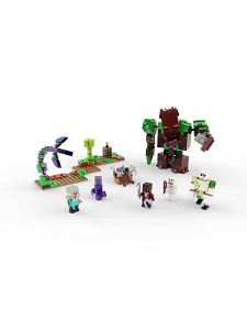 Minecraft Series Compatible with 21176 Jungle Abomination Building Blocks Childrens Toys Assembling Puzzle 60075