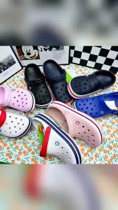 crocs Dép sục Crocs mẫu mới nam nữ EVA Giày đi vườn giày đi biển chống hôi nhẹ thoải mái dễ phối đồ nhiều màu sắc
