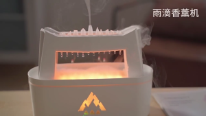 Small Humidifier Bedroom Humidifier Raining Shape Bedroom Humidifier Small Room Humidifier Suitable for Home Bedroom