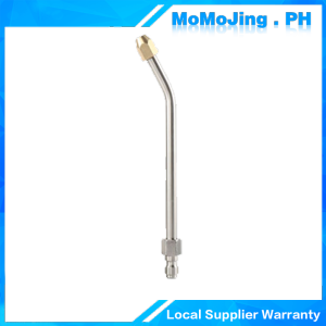 30°/90°/Ushaped High Pressure Power Water Gun Extension Spray Wand Nozzle Angled Lance Cleaning Tool