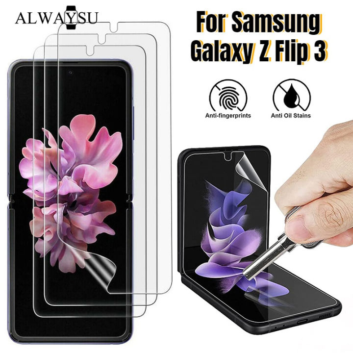 Foldable TPU Soft Screen HD Clear Full Coverage Anti-Glare Anti