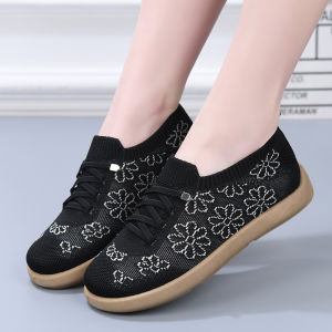 รองเท้าทอบิน ประณีต รองเท้าผ้าใบ เบา แฟชั่น ระบายอากาศได้ดี ตกแต่ง รูปแบบการปัก ตกแต่งงานปัก