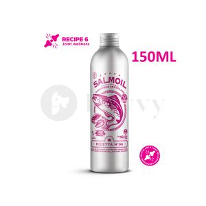 🐠 Salmoil 6 Norwegian Salmon Oil for Joint Wellness No Fishy Odor ASC Certified BARF Approved w/ Green Lipped Mussel for Dogs/Cats
