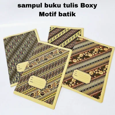 SOS Sampul Buku Samson Batik Boxy/Besar (20lb) BigBoss/Sampul Buku/Sampul Buku Sekolah