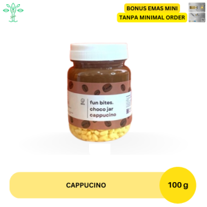 Coklat Choco Jar Fun Bites By Obio Crunch 100 gram Cemilan Rasa Chocolate Rice Crispy Topping Cokelat Leleh / Coklat colins 1kg Coklat batangan Coklat silverqueen promo Coklat viral
