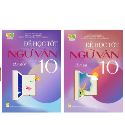 Sách - Combo để học tốt ngữ văn lớp 10 ( T1 + T2) Kết nối tri thức với cuộc sống