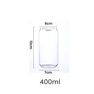 Jozoo Creative Glass Cup Summer Juice Milk Beer Cup Drink Water Bottle Fashion Glass Wine Cup