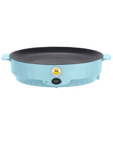 หม้อชาบู ลายเป็ด ขนาด1.8ลิตร ขนาดกะทัดรัด ต้ม ผัด ทอด อุ่น ตุ๋น นึ่ง ครบจบในหม้อเดียว รุ่น 032