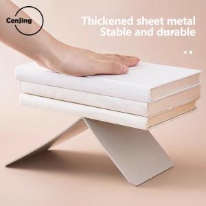 💖【Special price】💖Cjing ที่ตั้งหนังสือตั้งโต๊ะแบบพับเก็บได้แบบเรียบง่ายที่วางหนังสือตั้งโต๊ะแบบพับเก็บได้รูปตัว L