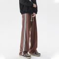 baggy pants pria panjang kaki lurus longgar untuk pria  olahraga gaya yang sama celana celana panjang pria  gombrong pria celana pria korean style celana trening panjang pria celana  kasual kaki lebar retro celana. 