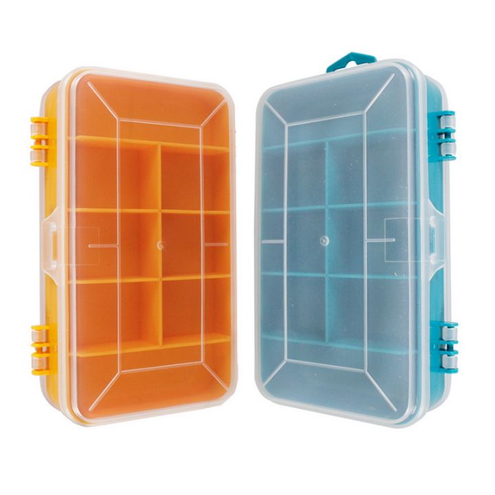 Plastic Hardware Box PP Compartments Tool Box Portable Storage
