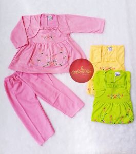 Setelan Baju Tidur Bayi 3-18 Bulan Kaos Anak Lengan Panjang Lucu Keren Murah Berkualitas