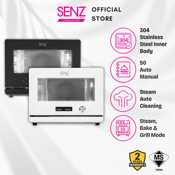 SENZ%20SZ-SOV2520%20Portable%20All-in-One%20Combi%2025L%20Oven-%20Steam,%20Bake%20/%20Grill%20/%20Air%20Fry,%20Steam%20+%20Grill%20-%20Image%202