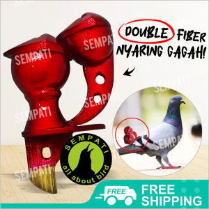 SEMPATI Sawangan Burung Merpati Gendong Gandeng Lubang Nyaring Hotang Pluit Peluit Burung Merpati Dara Fiber Mainan Burung Latihan Merpati SAWANGS
