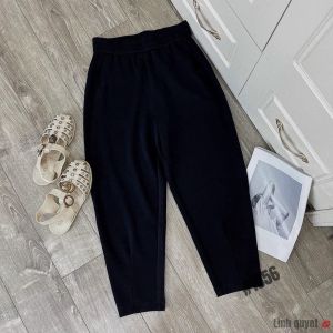 Quần Baggy Nữ Cạp Chun Chất Vải Umi Hàn Cao Cấp không xù không bai .