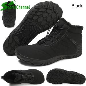 Sportschannel chân trần Bốt đi tuyết cao-top giày chân Trần nhiệt tối giản bốt đến mắt cá sang trọng Giày chạy đường dài cho leo núi