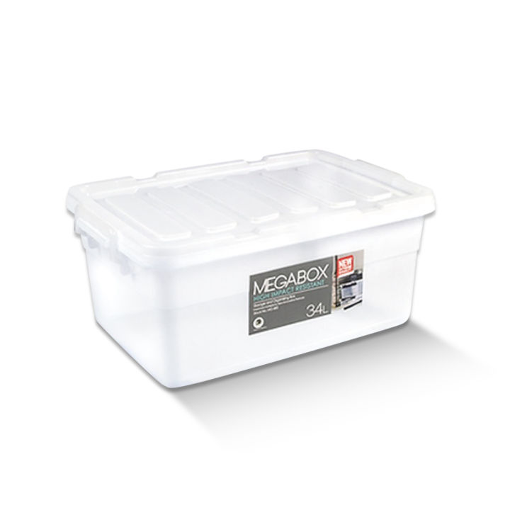 MegaBox High-Impact Storage Box 20 liters | 34 liters MG-681 MG-682 ...