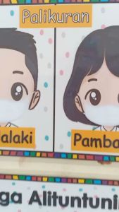 COMFORT ROOM SIGNAGE S FOR SCHOOL TAGALOG