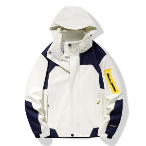Spring and Autumn Outdoor Thin Breathable Windbreakersjacket Mens and Womens Travel Mountaineering Fishing Camping Jacket Windproof Waterproof Couple Jacket Polyester Hoodie Menswear Wind Breaker Tops