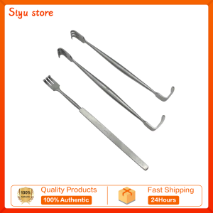 Double Head Eyelid Pull Hook Double Eyelid Tool Beauty Plastic Surgery Tool Ophthalmic Instruments Stainless Steel