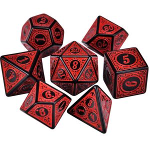 SPARAK D4 D6 D8 D10 For TRPG DND Polyhedral Glitter Iidescent Game Accessory Dice Set