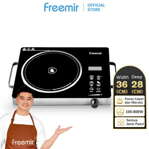 freemir Kompor Listrik Infrared 800W Portable 36cm - Kompor Keramik Cocok Semua Panci Anti Radiasi Panas Cepat