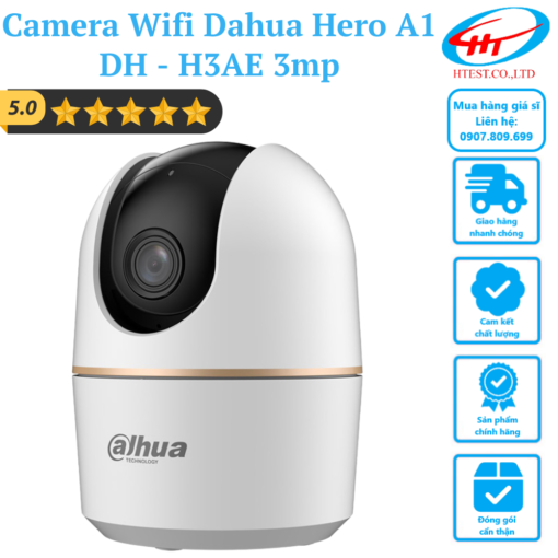 Camera Wifi Dahua Hero A1 DH – H3AE xoay 360 3mp