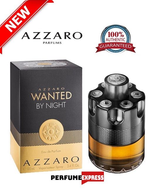 Azzaro Wanted By Night 100ml EDP Spray for Men [100% Authentic