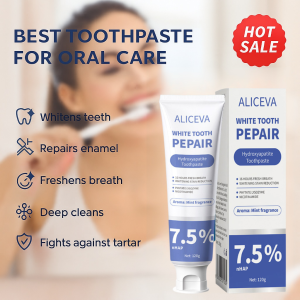 Hydroxyapatite Repair Toothpaste Enamel Restoration Cavity Prevention Remineralizing Toothpaste for Sensitive Teeth Gum Care White Teeth Protection Enamel Repair Toothpaste