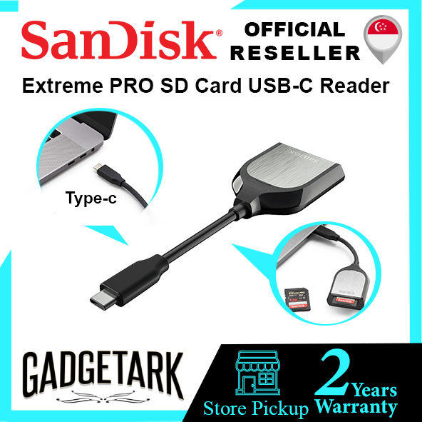 SanDisk Extreme PRO SD UHS-II Card Reader USB-C – PMD Data Solutions