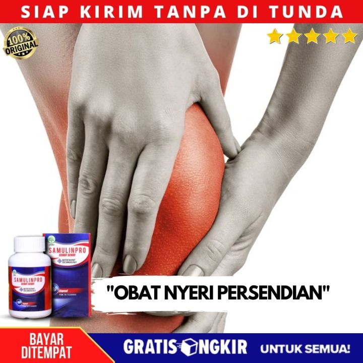 Samulinpro Sehat Sendi Obat Sakit Pinggang Belakang - Solusi Sakit Pinggang Sebelah, Sakit Pinggang Keseleo, Nyeri Pinggang Kecetit, Syaraf Kejepit Di Pinggang, Sakit Boyok, Bokong Pegal,obat Pinggang Terasa Panas Untuk Dewasa Hingga Lansia - HERBAL ALAMI