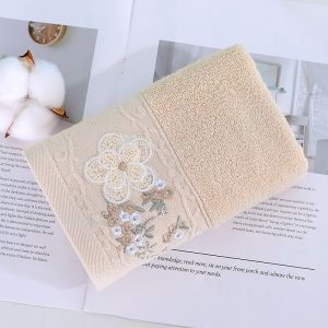 Murah Banget - Handuk Mandi Lembut / Luxury Premium Cotton Towel / Soft Towel / Soft Cotton Bath Towel / Handuk Mandi Motif Bunga