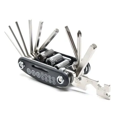 8PCS Bike Tool Set Kit for Bottom Bracket Remover Chain Cutter Crank Puller Chain Guide MTB Repair Tools