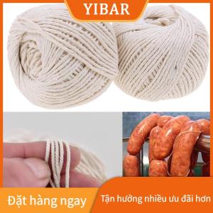 YIBAR 1 Cuộn 229 Chân Của Butcher Của Bông Sợi Dây Thừng Thịt Trussing Thổ Nhĩ Kỳ Thịt Nướng Dây Dây