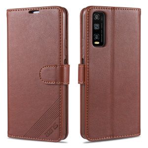New Phone Case For Vivo Y12A Y12S Y20T Y20A Y20G Y20S G Y53S Y72 Y52 5G Y20i Y30i Y30 Y50 Y20 2021 Y11 Y12 Y15 Y17 Y19 Leather Wallet Card Slot Flip Cover Casing