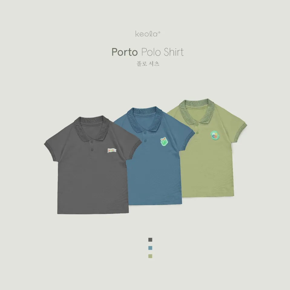 KEOLA Polo Porto Shirt (Kaos Polo Anak) Usia – Tahun