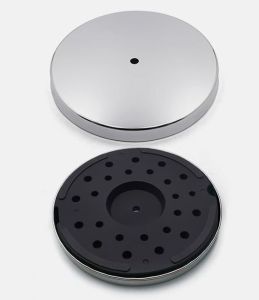 Stainless Steel Retractable Belt Queue Stanchion Post 2M/3M with Durable Rubber Base