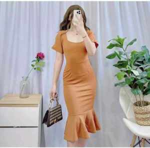 luna Basic Casual Party Church Dress for Women - XS to Large - classy and elegant dress - made of imported fabric - excellent quality - made of soft fabric - premium quality - casual and everyday dress