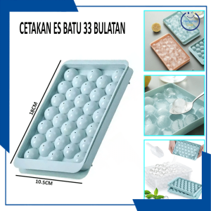 HKS- CETAKAN ES BATU BULAT 33 SEKAT / ALAT PENCETAK PUDDING HOMEMADE
